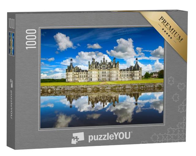 Puzzel 1000 stukjes „Chateau de Chambord: Kasteel in de Loirevallei, Frankrijk“