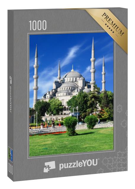 Puzzle „Die Blaue Moschee von Istanbul, Türkei“