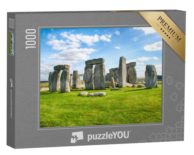 Puzzel 1000 stukjes „Mystieke steencirkel Stonehenge, Engeland“