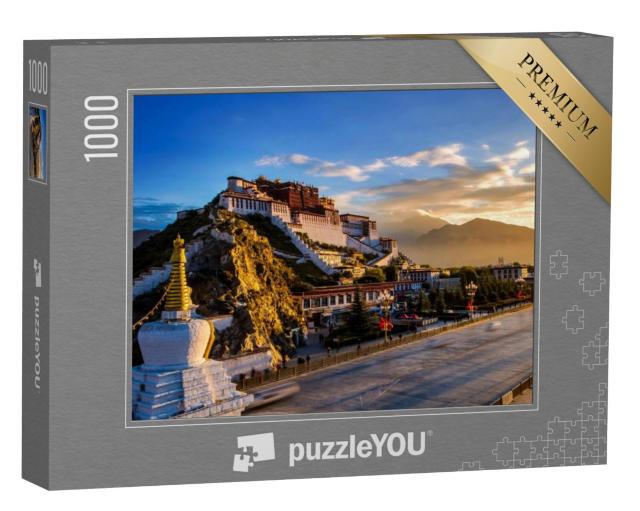 Puzzel 1000 stukjes „Potalapaleis, voormalig paleis van de Dalai Lama“