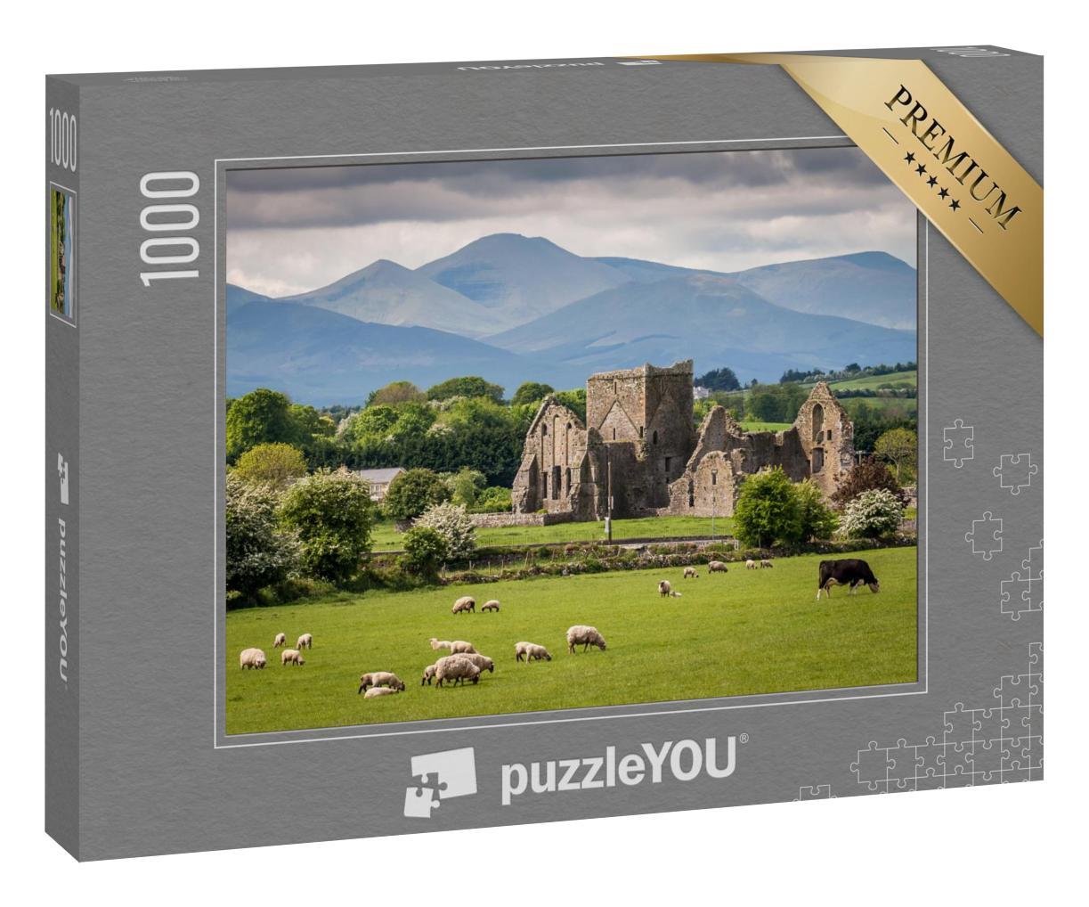 Puzzle 1000 Teile „Idyllische irische Landschaft“