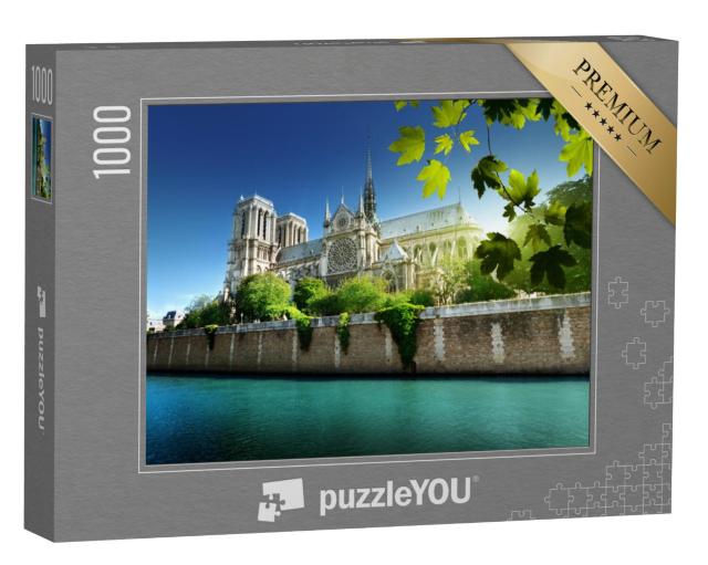 Puzzel 1000 stukjes „Notre Dame Parijs, Frankrijk“