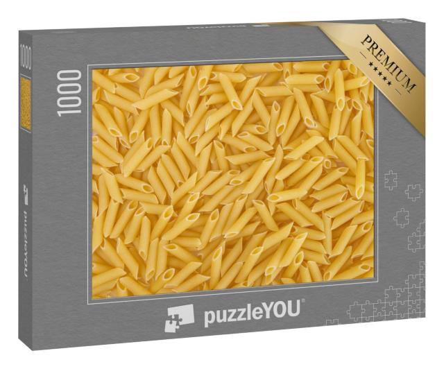 Puzzle 100 Teile „Penne-Nudeln“