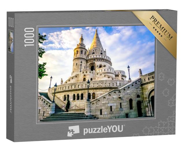 Puzzel 1000 stukjes „Indrukwekkend Vissersbastion in Boedapest, Hongarije“