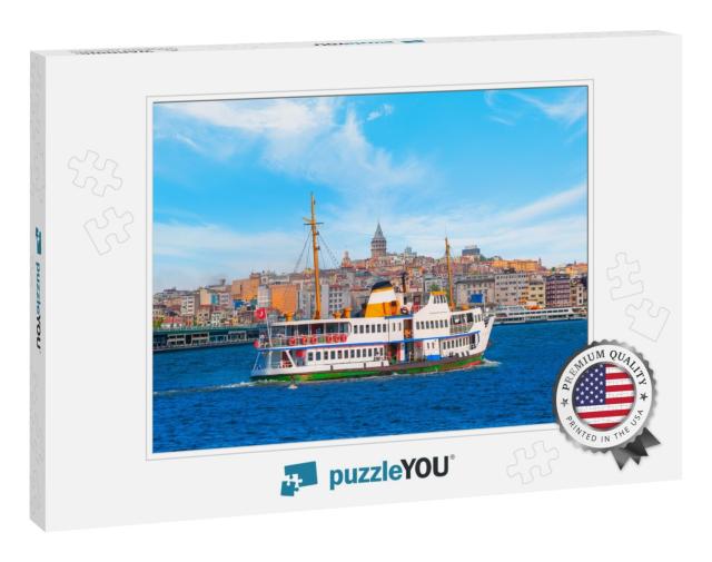 Sea Voyage with Old Ferry Steamboat in the Bosporus - Dol... Jigsaw Puzzle