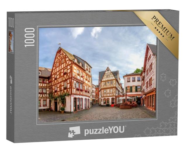 Puzzel 1000 stukjes „Oude binnenstad van Mainz, Duitsland“