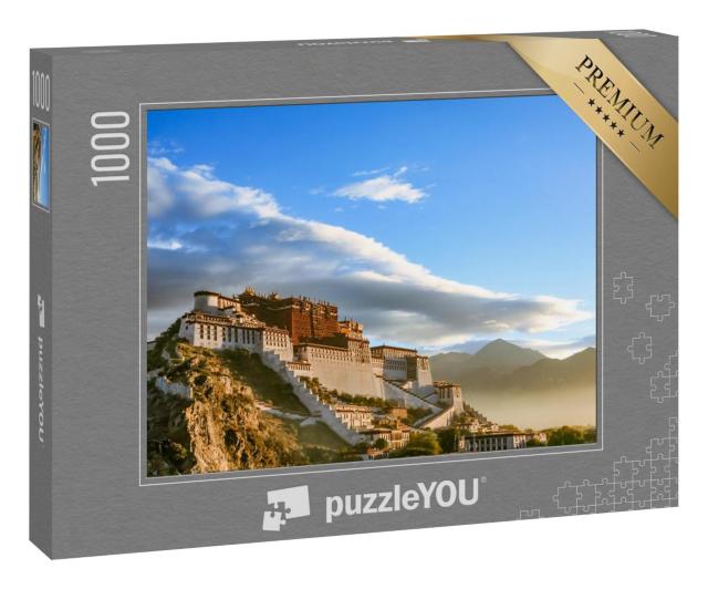 Puzzle 1000 Teile „Qingzang-Hochebene Tibet: Der Potala-Palast“
