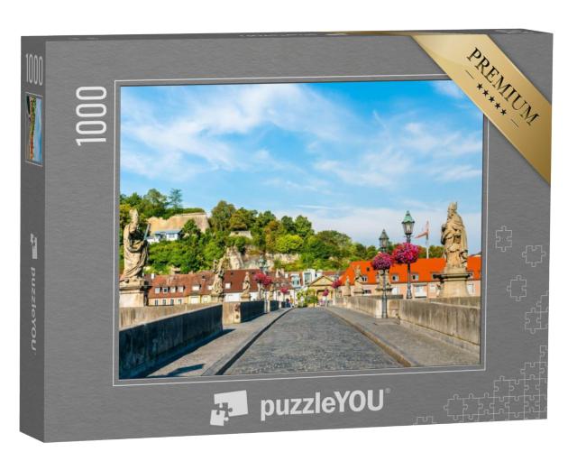 Puzzel 1000 stukjes „Oude hoofdbrug in Würzburg, Beieren“