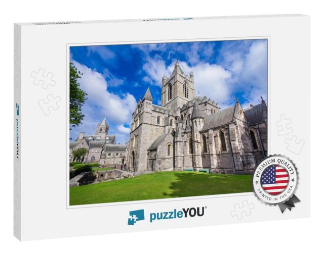 Sightseeing in Dublin Beautiful Christ Church in the City... Jigsaw Puzzle