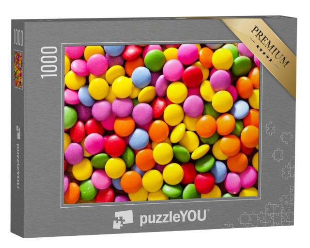 Puzzel 1000 stukjes „Kleurrijk snoep“