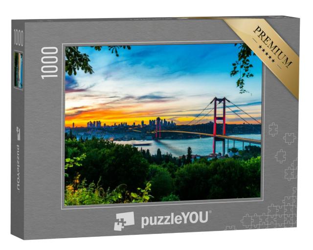 Puzzel 1000 stukjes „Istanbul Bosporusbrug, Turkije“