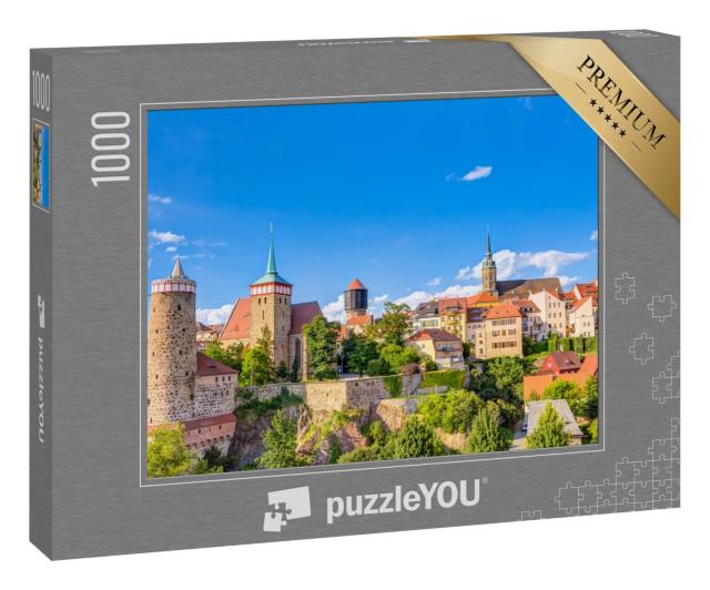 Puzzle 1000 Teile „Historische Altstadt von Bautzen in Sachsen, Deutschland“