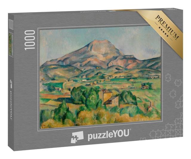 Puzzle 1000 Teile „Paul Cézanne - Der Berg Sainte-Victoire“