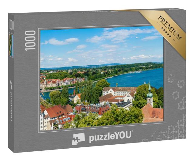 Puzzle 1000 Teile „Konstanz  am Rhein und Bodensee“