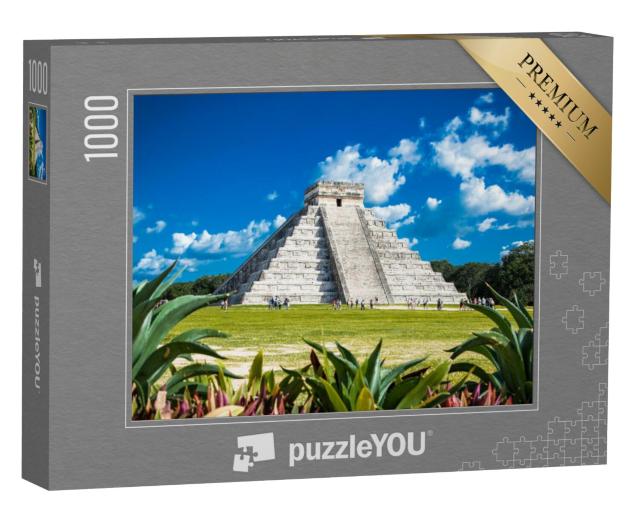 Puzzel 1000 stukjes „Chichén Itzá in Mexico“