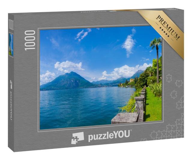 Puzzle „Sonniges Panorama auf den Comer See“