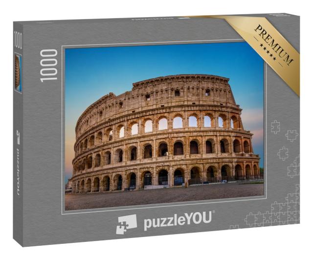 Puzzle „Kolosseum in Rom, das Gebäude aus der Antike, Italien“