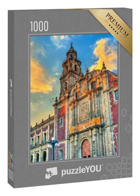 Puzzle 1000 Teile „Santo Domingo in Mexiko-Stadt“