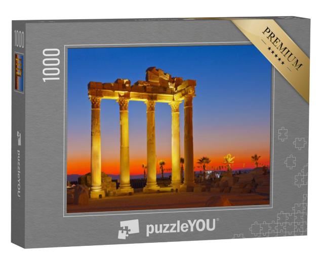 Puzzel 1000 stukjes „Oude ruïnes in Side, Turkije“