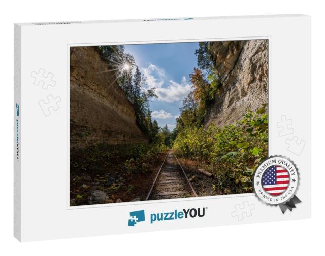 A Section of the Decommissioned Railroad At the Madison H... Jigsaw Puzzle