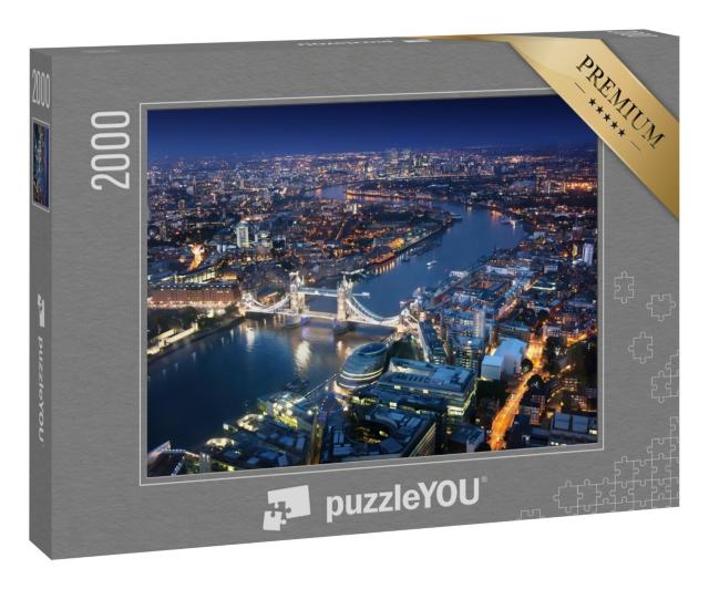 Puzzle 2000 Teile „London bei Nacht“