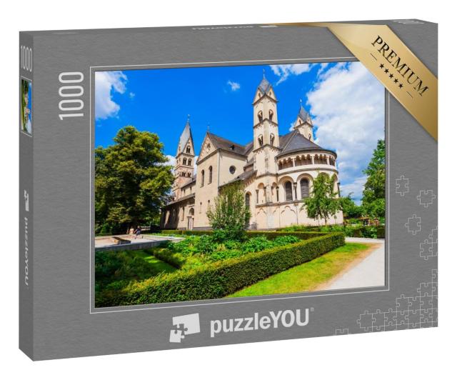 Puzzle 1000 Teile „Älteste Kirche in Kolenz: Basilika St. Kastor“