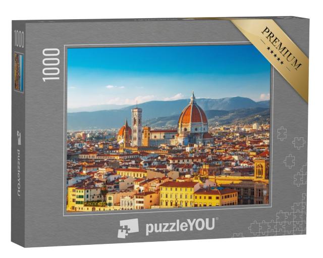 Puzzel 1000 stukjes „Kathedraal van Florence bij zonsopgang“