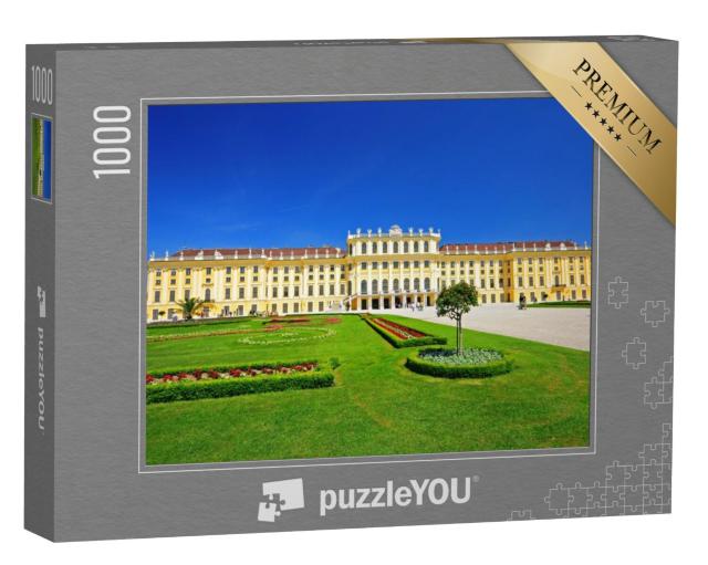 Puzzel 1000 stukjes „Paleis Schönbrunn in Wenen, Oostenrijk“