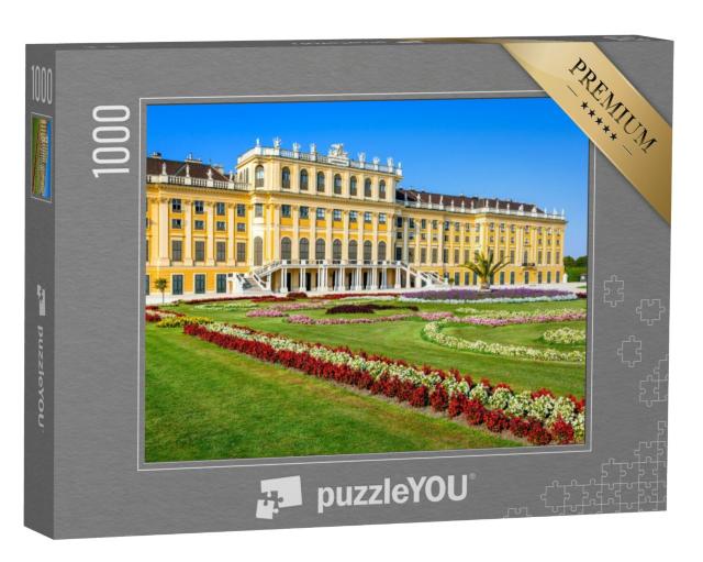 Puzzel 1000 stukjes „Schloss Schönbrunn in Wenen“