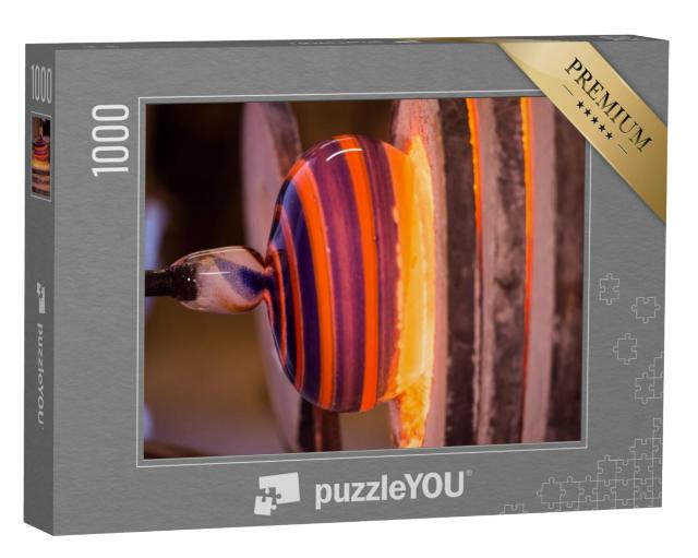 Puzzel 1000 stukjes „Glasblazen - een ambacht“