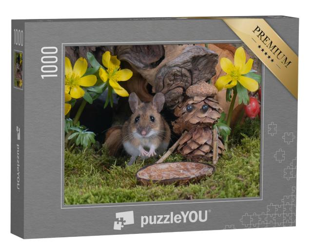 Puzzel 1000 stukjes „Muis in de middag“