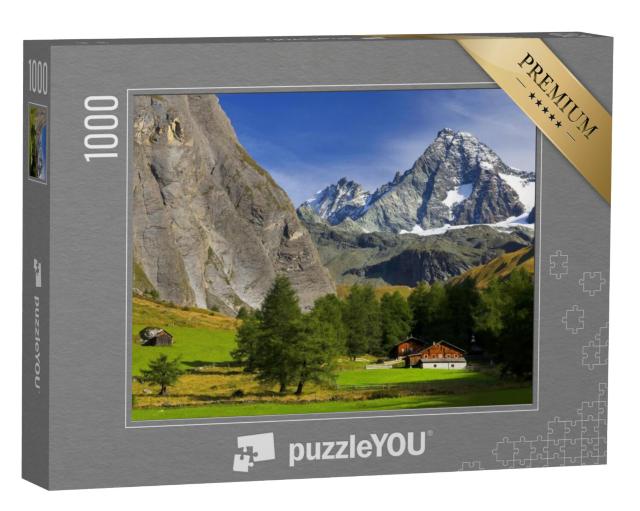 Puzzel 1000 stukjes „Top van de Grossglockner (3798m), Nationaal Park Hohe Tauern, Oostenrijkse Alpen, Oostenrijk“