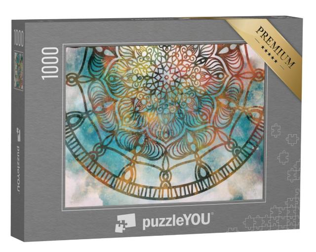 Puzzel 1000 stukjes „Prachtige mandala“