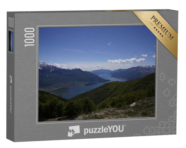 Puzzel 1000 stukjes „Lago di Como, het Italiaanse meer“