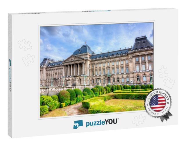 Royal Palace in Brussels, Belgium... Jigsaw Puzzle