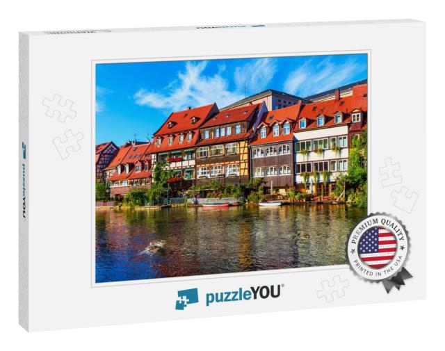 Scenic Summer Panorama of the Old Town Pier Architecture... Jigsaw Puzzle