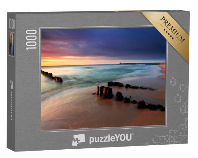 Puzzel 1000 stukjes „Zonsopgang aan de Baltische Zee, Polen“