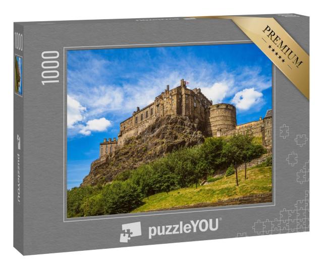 Puzzle 1000 Teile „Edinburgh Castle, Schottland, Großbritannien“