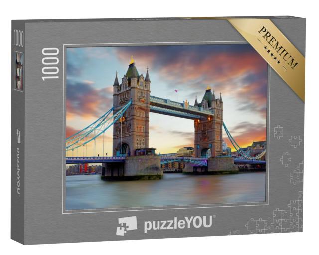 Puzzel 1000 stukjes „Tower Bridge in Londen, Groot-Brittannië“