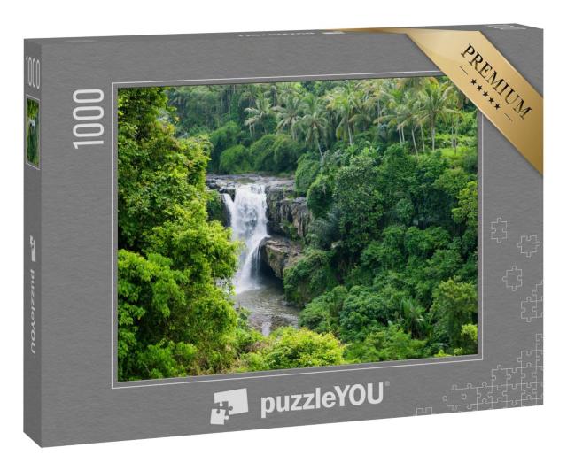 Puzzle 1000 Teile „Wasserfall im Dschungel“