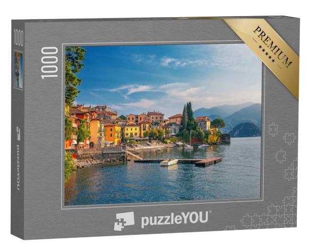 Puzzel 1000 stukjes „Varenna aan het Comomeer, Italië“