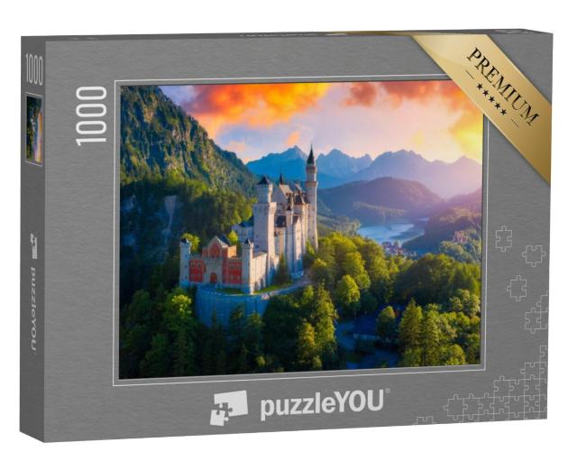 Puzzel 1000 stukjes „Kasteel Neuschwanstein“