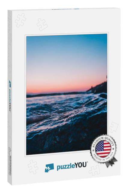 Sunrise At Virginia Beach, Virginia... Jigsaw Puzzle