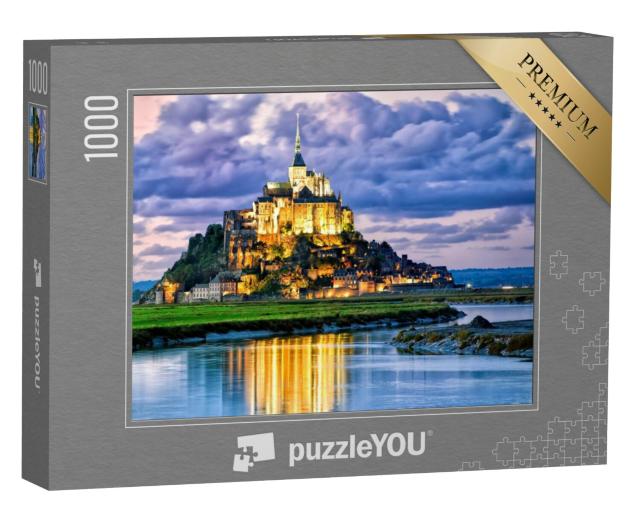 Puzzel 1000 stukjes „Mont Saint Michel, Frankrijk“