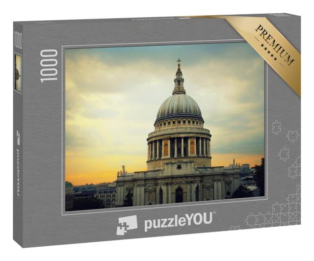 Puzzle 100 Teile „St. Pauls Cathedral in London, England“