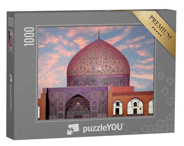 Puzzel 1000 stukjes „Prachtige koepel van de Sheikh Lotfollah moskee, Iran“