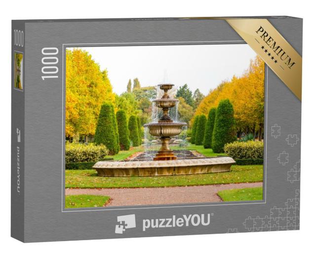 Puzzel 1000 stukjes „Een fontein in Regent's Park, Londen“