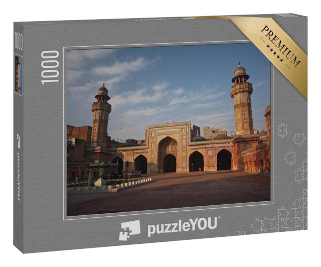 Puzzle 100 Teile „Architektur der Masjid Wazir Khan, Lahore“