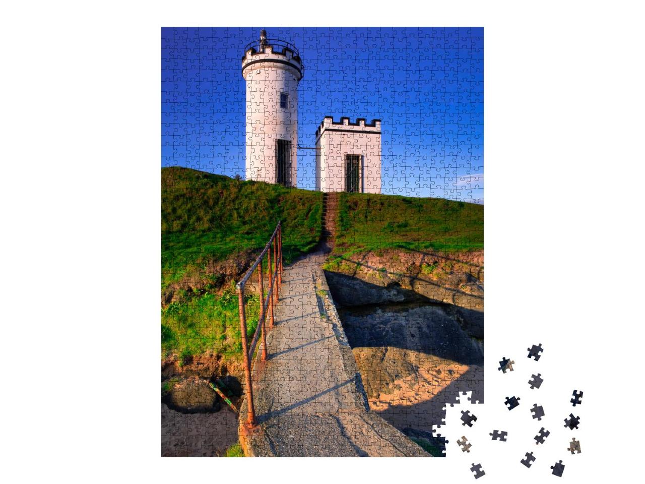 Puzzle 1000 Teile „Elie Ness Leuchtturm, Schottland“