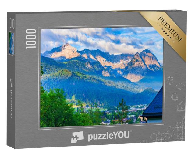 Puzzel 1000 stukjes „Zugspitze en Alpspitze“